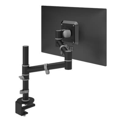 Dataflex Viewgo enkele monitorarm, zwart.