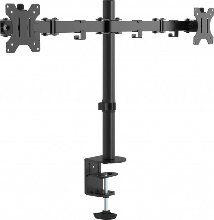 Vision VFM-DPD28 monitorarm, zwart, voor 2 schermen