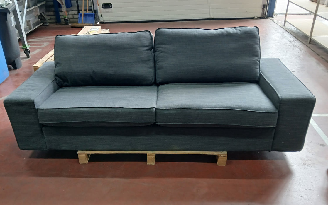 Ikea Kivik 3-zits bank, stof donkergrijs, 228 x 95 x 83 cm