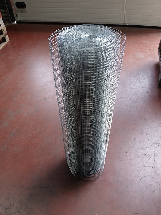 Rol kippengaas, verzinkt, breedte 110 cm Lengte ca. 10 meter