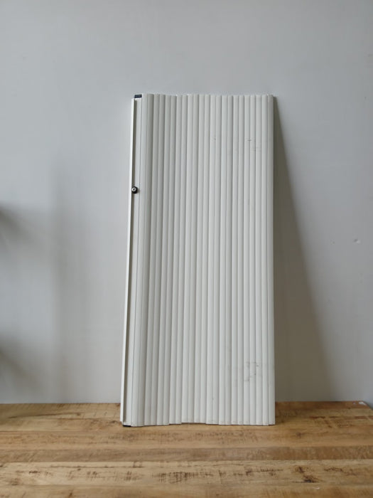 Ahrend roldeur voor een kast, wit, 132 cm hoog, incl. slot