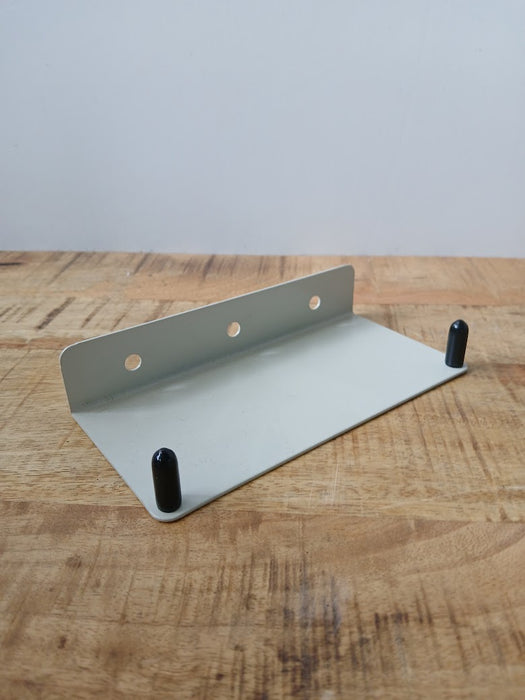 Drentea houder voor kabelgoot, grijs, 15,5x8x3 cm, set van 2