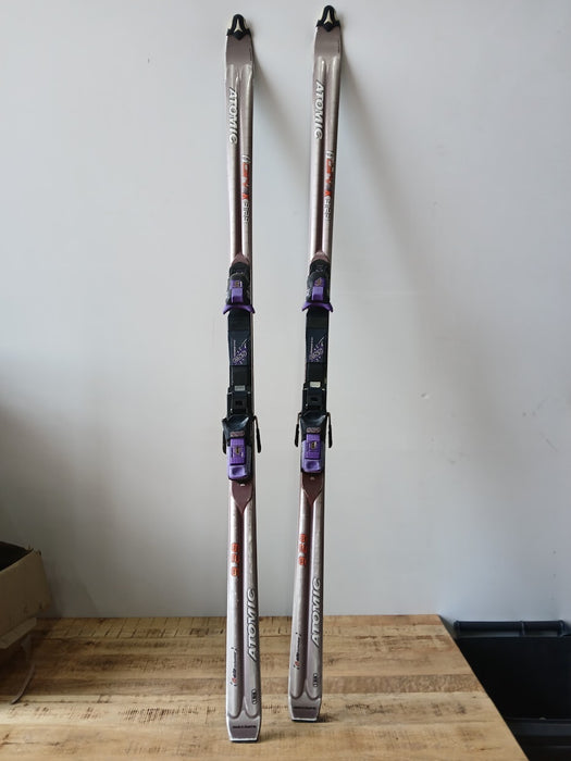 Atomic BCARV X 9,29 skiset, zilver, 198 cm lang.