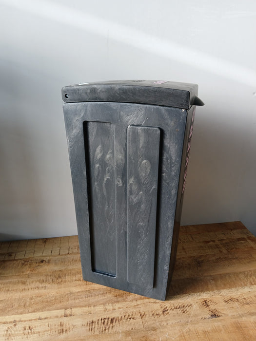 Bon Ton recycle afvalbak GFT, antraciet, 40 x 28 x 77 cm