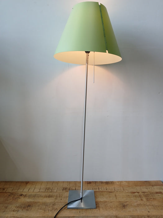 Luceplan design vloerlamp, mintgroene kap
