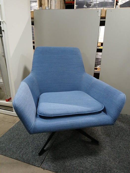 Casala Palau Floyd fauteuil, blauw, Zitd. 60 x Zith. 45 cm