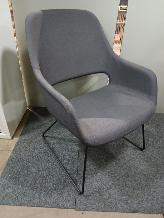 Nowystyl Poltrona fauteuil, antraciet, zitd 50, zith 44 cm