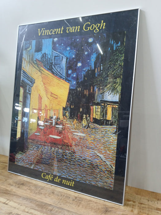 Poster Vincent van Gogh in aluminium frame, 90 x 110 cm