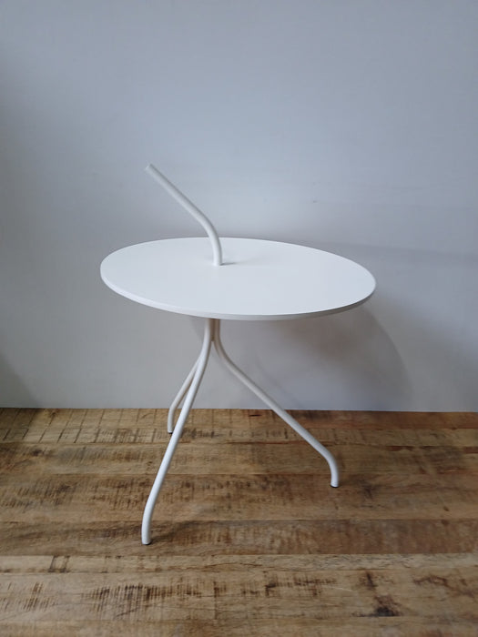Bert Plantagie design bijzettafel, wit, 45 x 46 cm