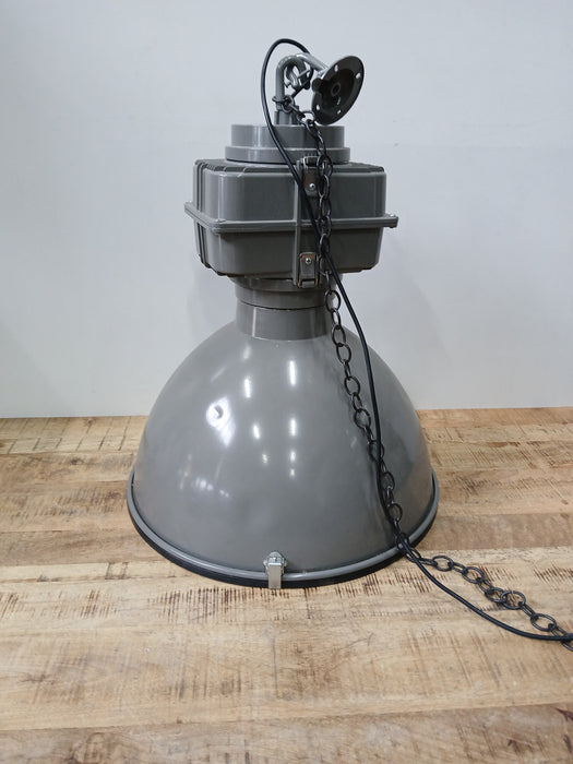 Industriële hanglamp, grijs, diameter x hoogte 52 x 65 cm