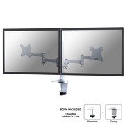 Newstar FPMA-D1330D, dubbele monitorarm, wit