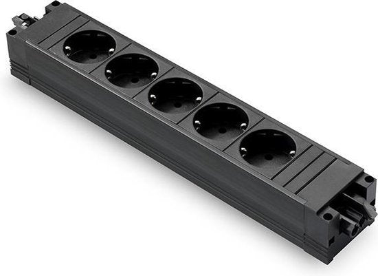 Bachmann Step 336.626, 5 - voudige stekkerdoos, zwart