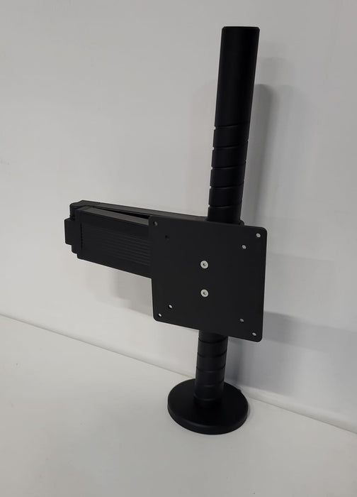 Single monitorarm met tafelklem, Zwart, Vesa 70 / 100