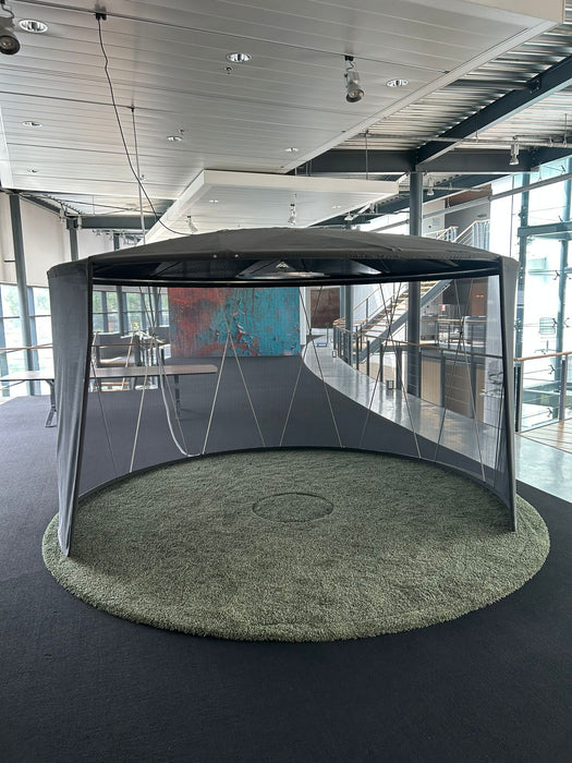 Nowystyl presentatietent, antraciet, 395 cm ø