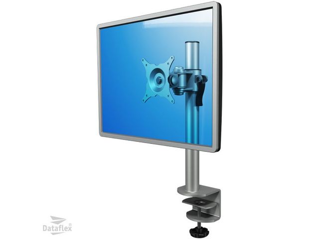 Dataflex Viewmate Ecoline monitorarm paal, Zilver, Vesa 70/1