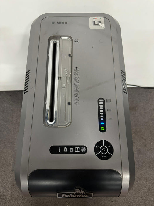 Fellowes C-120C papiervernietiger, antraciet