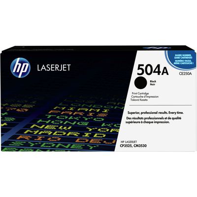 HP 504A toner, zwart