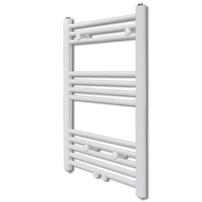 VidaXL radiator handdoekrek, 50 x 76.4 cm, wit