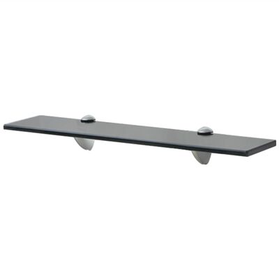 VidaXL zwevend schap, 50 x 10 cm, glas