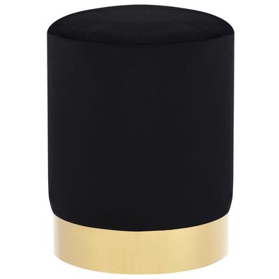 VidaXL hocker, goud / zwart