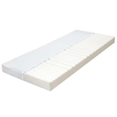 VidaXL matras 7 zone, wit, 120 x 200 cm