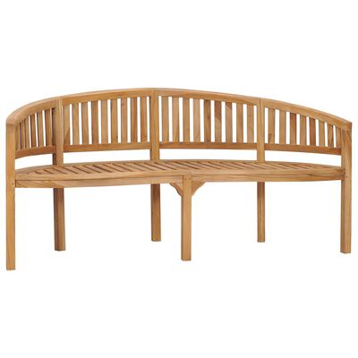 VidaXL tuinbank, massief teak, 180 x 66 x 86 cm