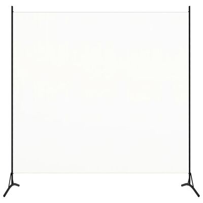 VidaXL kamerscherm met 1 paneel, wit, 175 x 180 cm