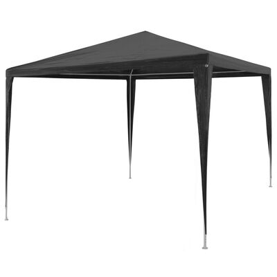 VidaXL Partytent, antraciet, 3 x 3 meter