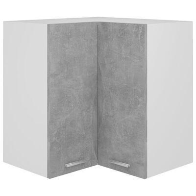 VidaXL wastafel onderkast, 80 x 46 x 82 cm, betongrijs hout
