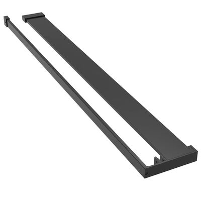 VidaXL douche schap, aluminium / zwart, 90 cm