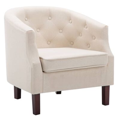 VidaXL fauteuil, beige