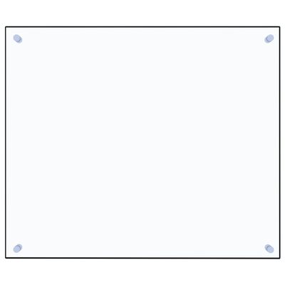 VidaXL Spatscherm, gehard glas, 700 x 600 x 6 mm