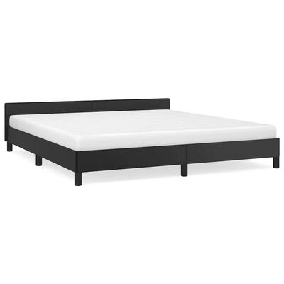 VidaXL bedframe, zwart, 160 x 200 cm
