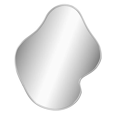 VidaXL wandspiegel zilver, 50 x 40 cm
