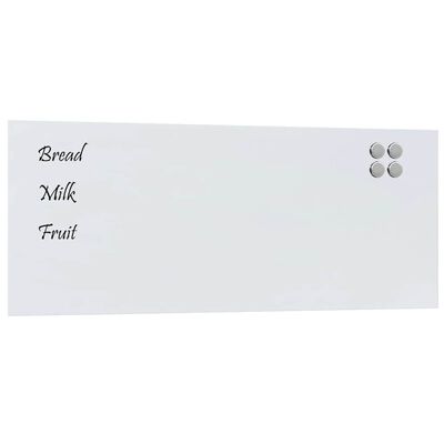 VidaXL magneetbord, wit, 100 x 40 cm