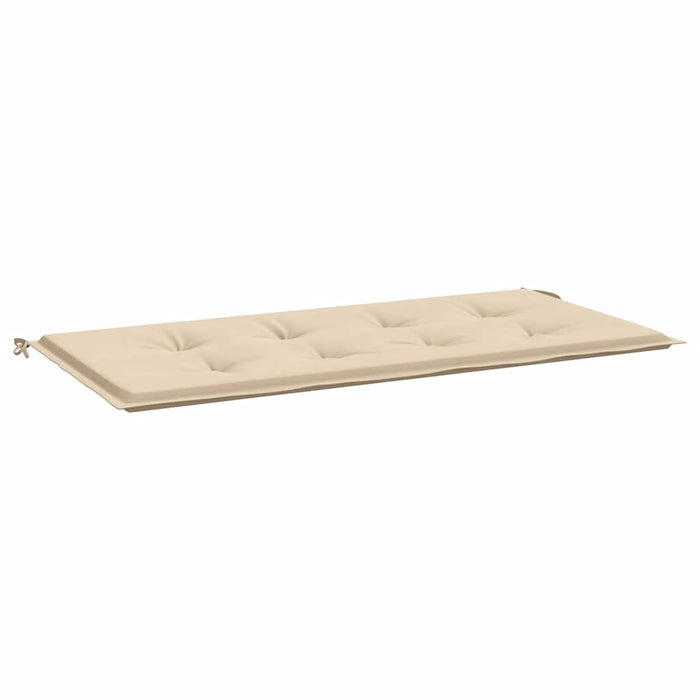 VidaXL tuinbank kussen, beige stof, L x B x D120 x 50 x 3 cm