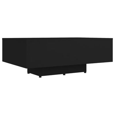 VidaXl salontafel, bewerkt hout / zwart, 85 x 55 x 31 cm