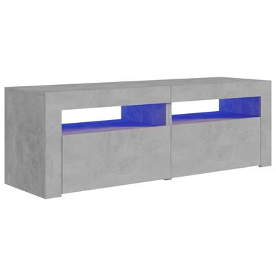 VidaXL TV meubel, betongrijs, 120 x 35 x 40 cm