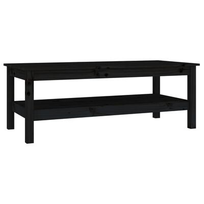 VidaXL salontafel, zwart, 110 x 50 x 40 cm