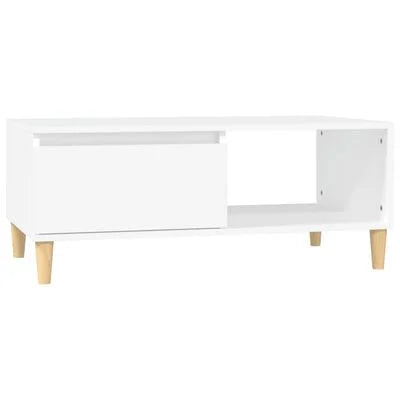 VidaXl salontafel, wit, 90 x 50 x 36,5 cm