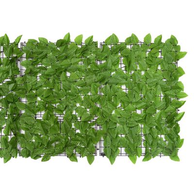 VidaXL balkonscherm, groen, 600 x 75 cm