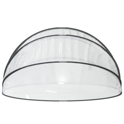 VidaXL zwembadoverkappoing, rond, 376 x 188 cm