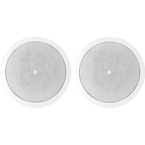 JBL 26C plafondspeakers (set van 2 stuks), wit, gebruikt.