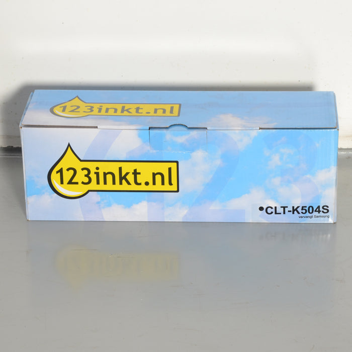 Samsung CLT-K504S toner zwart, 123inkt, SU158A