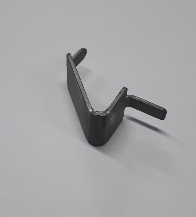 Legbordhaakje voor kast, aluminium, per stuk