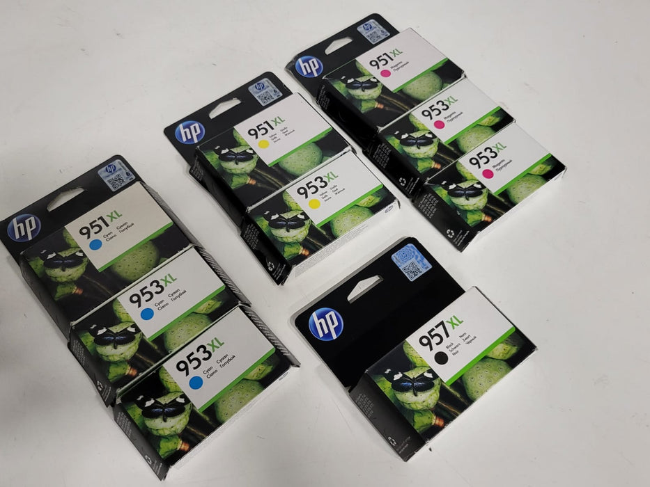 HP inktcartridges, 1 partij, div. kleuren