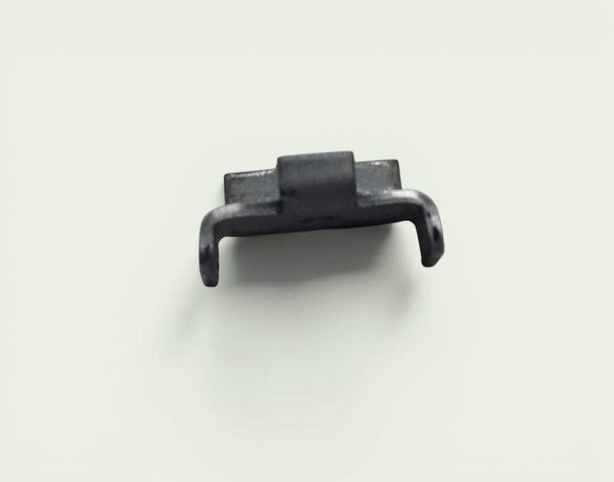 Legbordhaakje voor kast, aluminium, per stuk