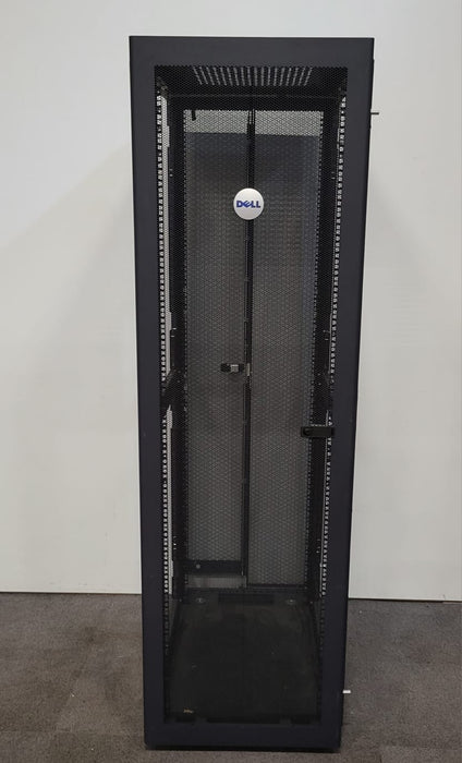 Dell Patchkast, zwart, B x D x H 60 x 100 x 200 cm, verrijdbaar.