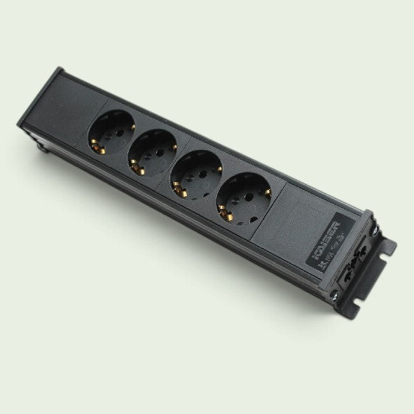 Kaiser 1154/4-2?SW, stekkerdoos, zwart