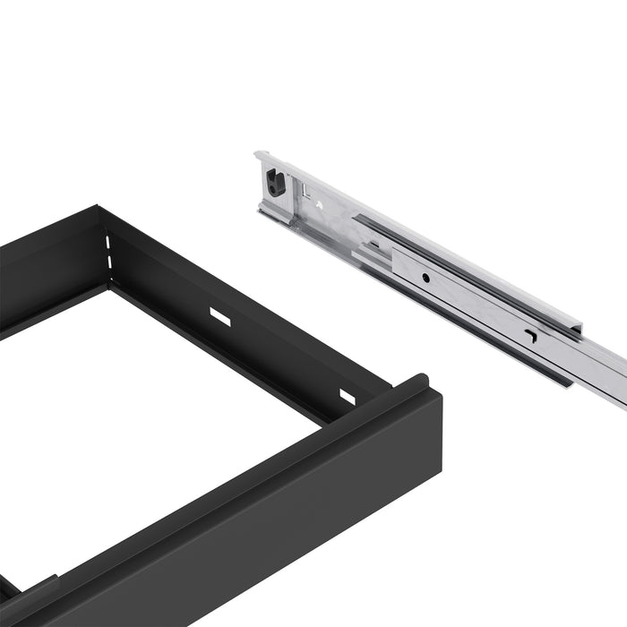 Uittrekbaar hangmapframe Basic 120 cm Zwart (Nieuw)